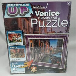 Cardinals Puzzle Up Del Artista Series Venice Dimensional Puzzle 90 Pcs