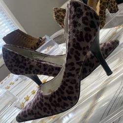 Animal Print Heels