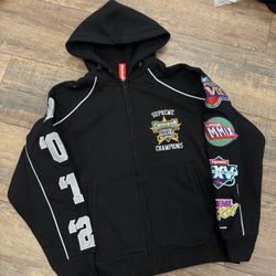 Supreme Playoffs Zip Up Hoodie 