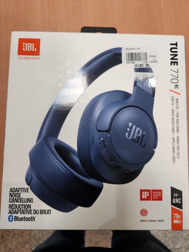 Jbl Tune 770nc Brand New On Blue Color