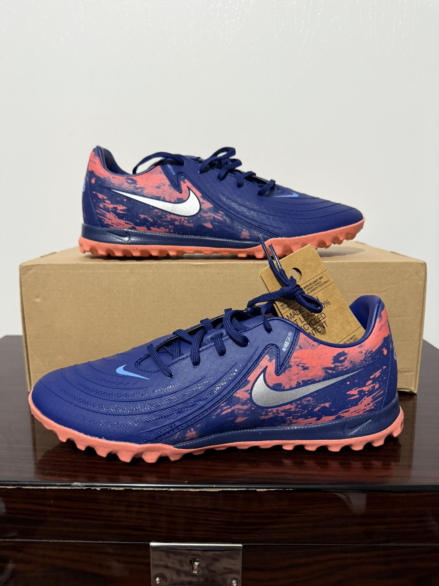 Nike Phantom GX 2 Academy Turf Soccer Shoes Men's Size 7 PHV4069-400 TF Haaland