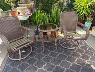3 piece patio set