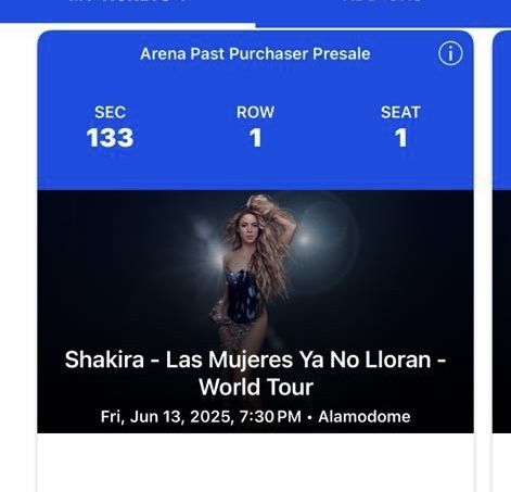 Shakira Tickets