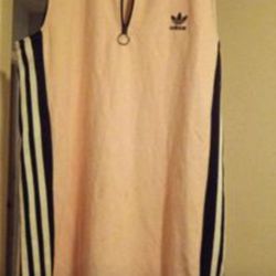 Adidas Pink And White Size Small Ladies Dress