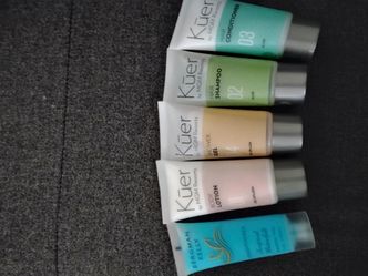 Travel size hygiene products