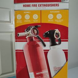First Alert Multipurpose 1-A:10-B:C Residential Fire extinguisher 2 -Pack