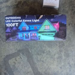 Outdoor Led Colorful Eaves Light 100 ft