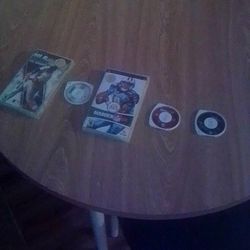PSP Games (4) And Movie (1)
