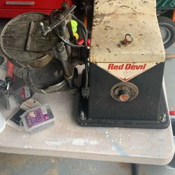 Red devil paint mixer