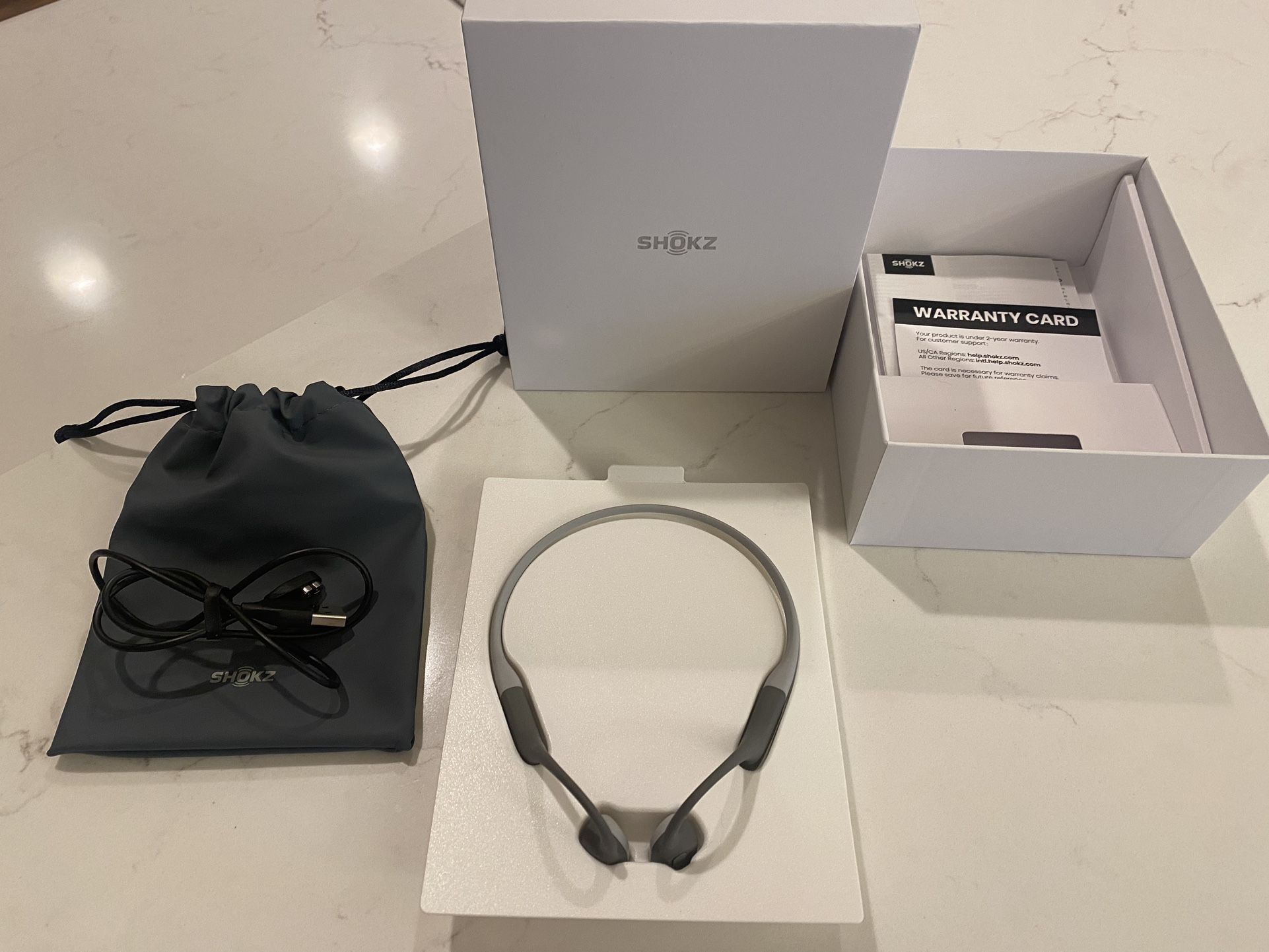 Shokz Open Run Bluetooth Bone Conduction Headphones
