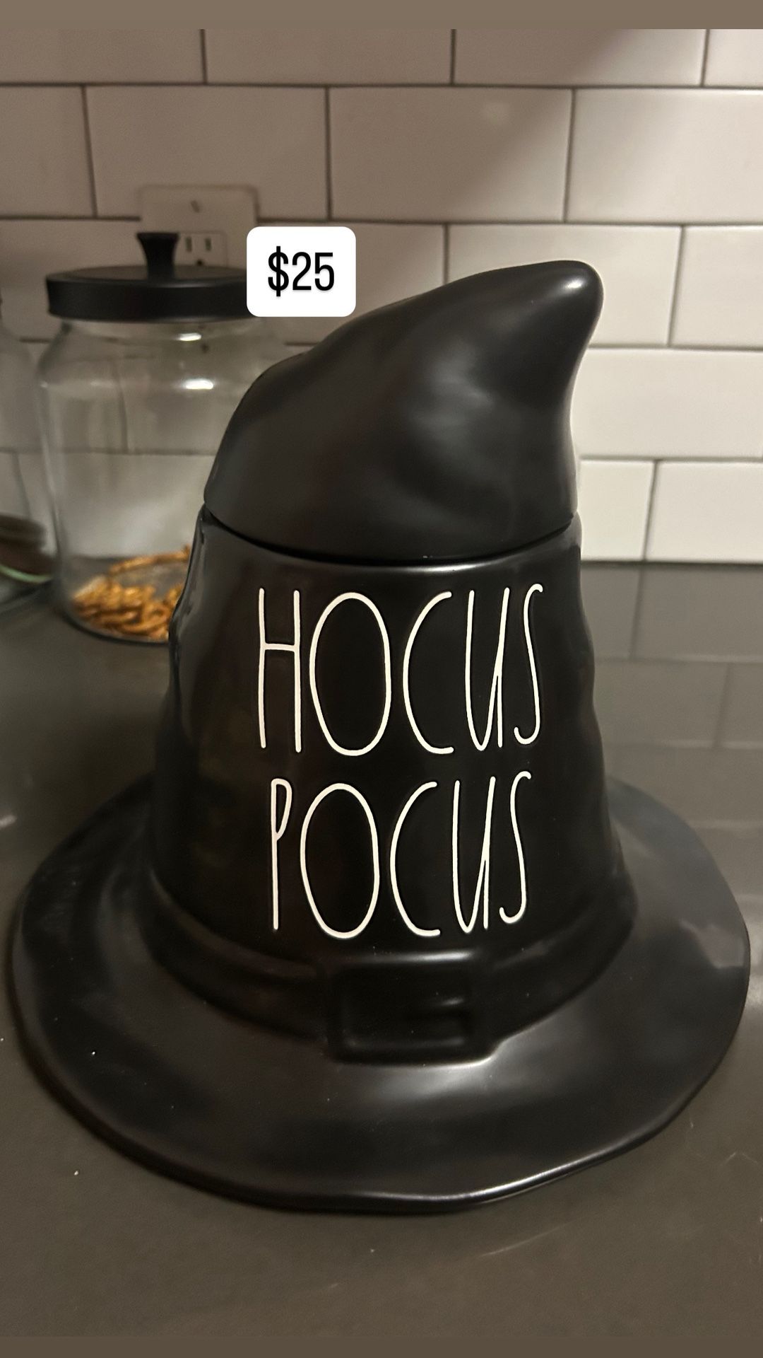 Rae Dunn Hocus Pocus Hat Canister