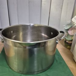 stainless steel soup pot