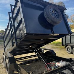 New Hydraulic Dump Trailer with Accessories 💠