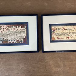 Bless this House and Child’s Bedtime Prayer Pictures