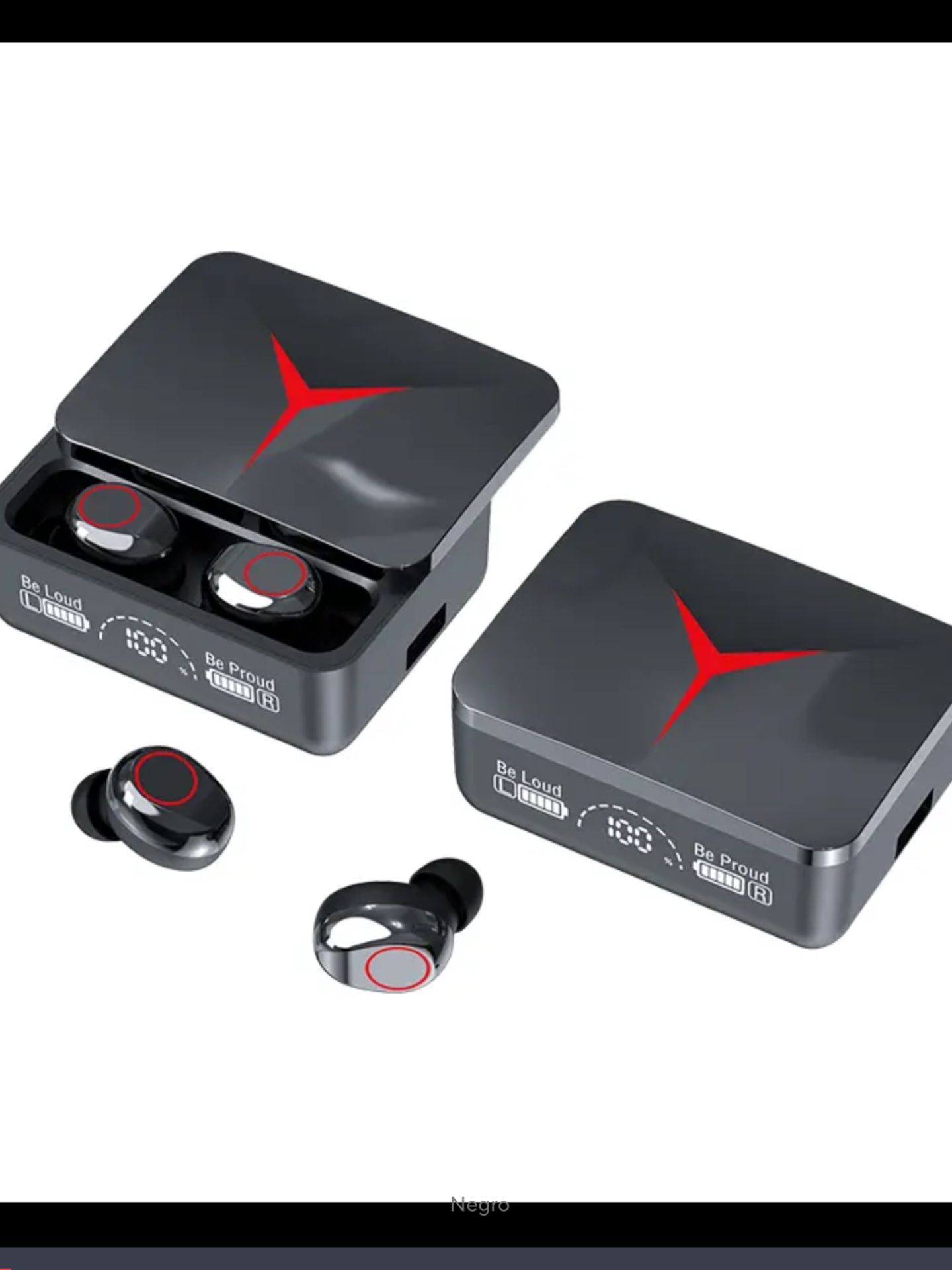 M90-auriculares inalámbricos TWS con Bluetooth, cascos deportivos con Control táctil, estéreo Hifi, para juegos, con micrófono para teléfono inteligen