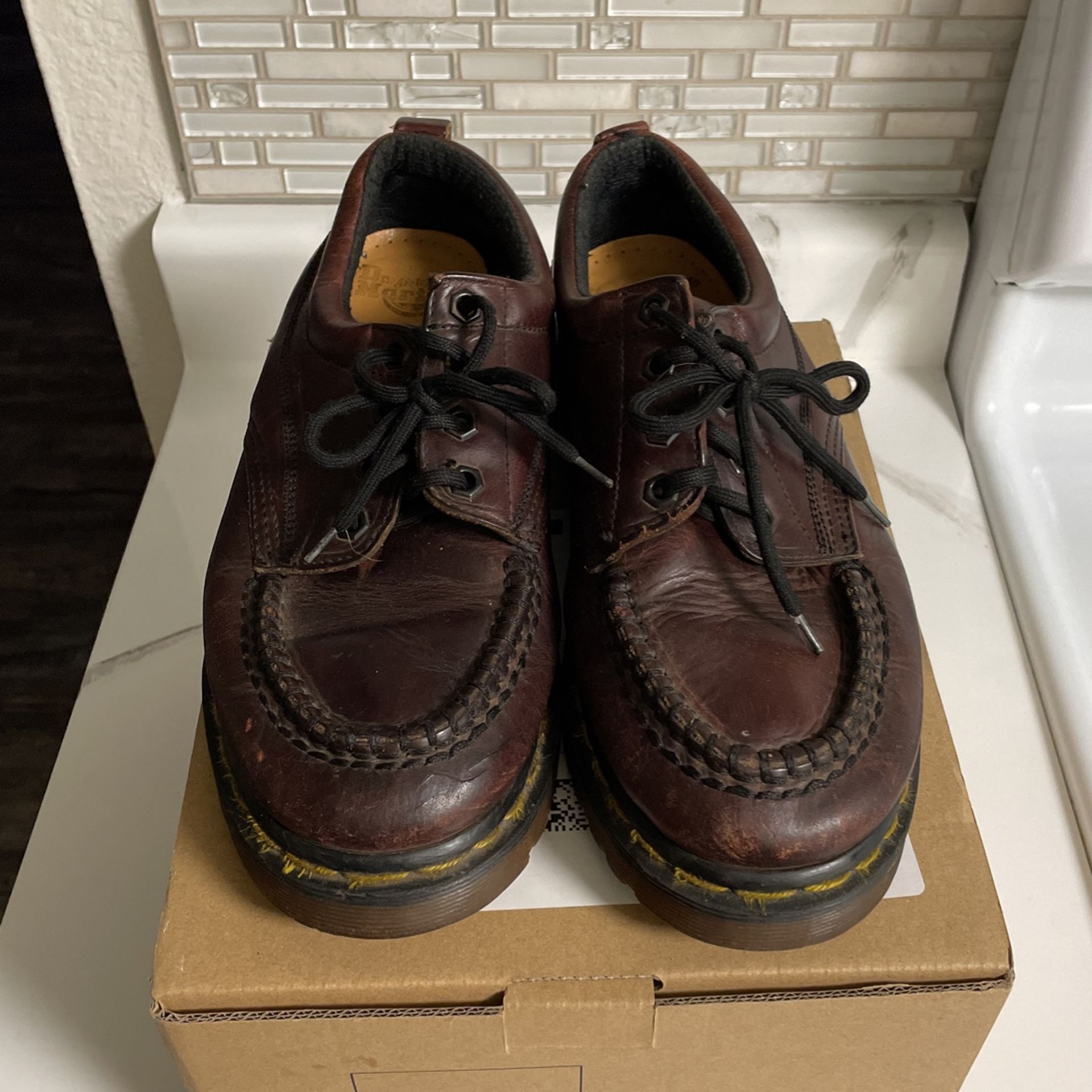 Red Doc Martens 8054 Size 7 In Men