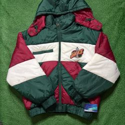 Vintage Seattle SuperSonics Jacket Pro Player Large Great Condition