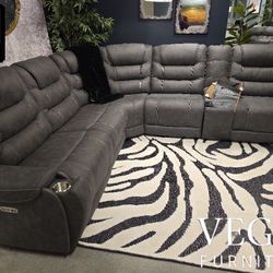 Sectional Power Recliners 