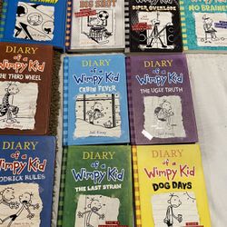 Diary Of The Wimpy kid Books 