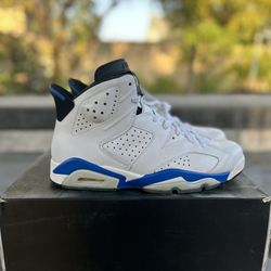 Air Jordan 6 Sport Blue 