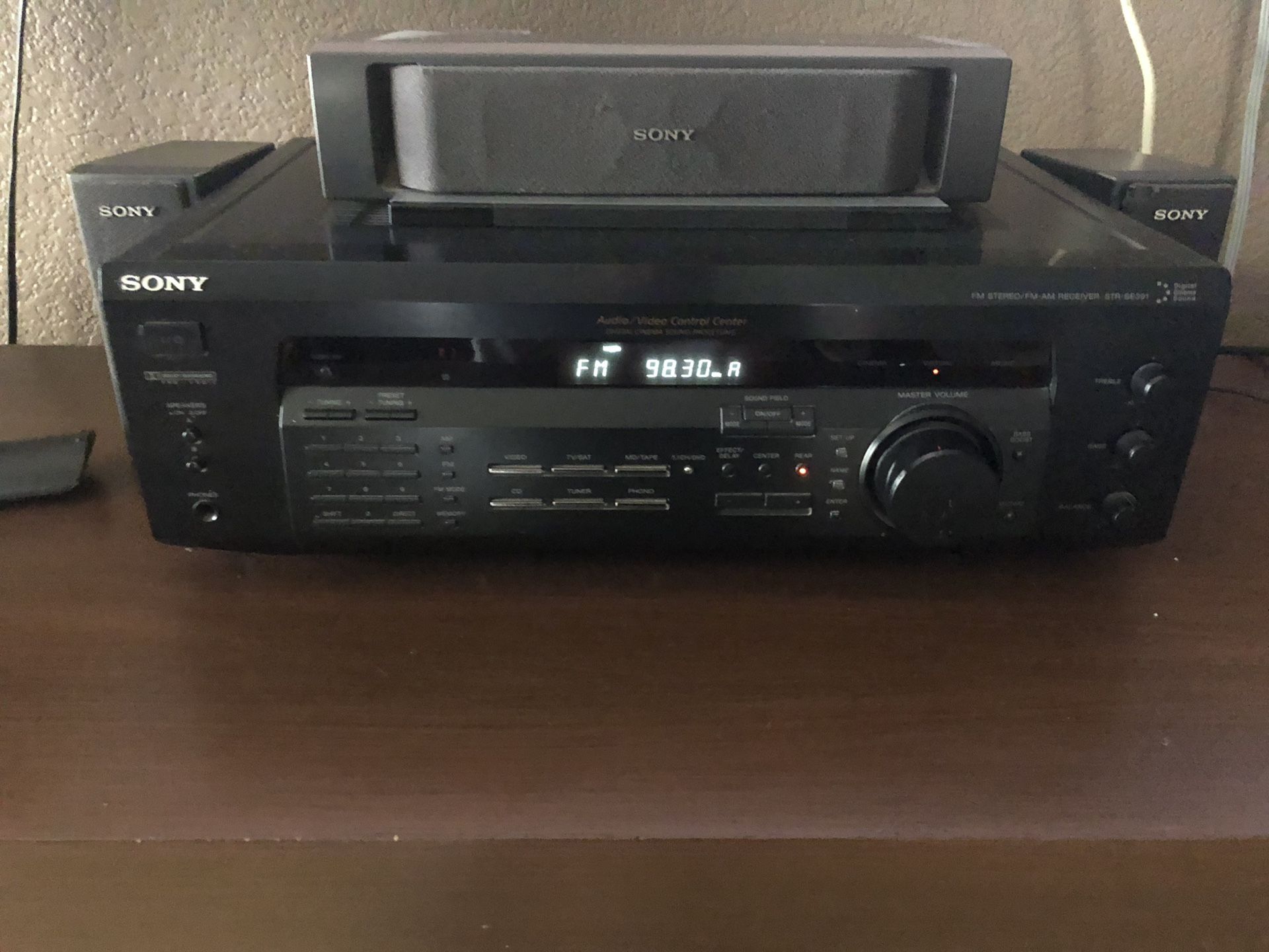 Sony stereo receiver