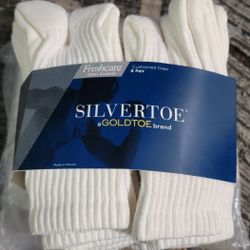 Silverton Goldtoe Socks Size 10-13, Brand New Factory Sealed. 