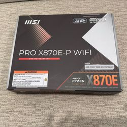 MSI X870E-P PRO WIFI AMD AM5 ATX Motherboard