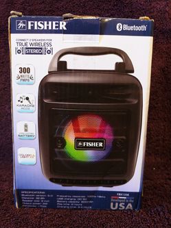 Fisher Portable Party Speaker