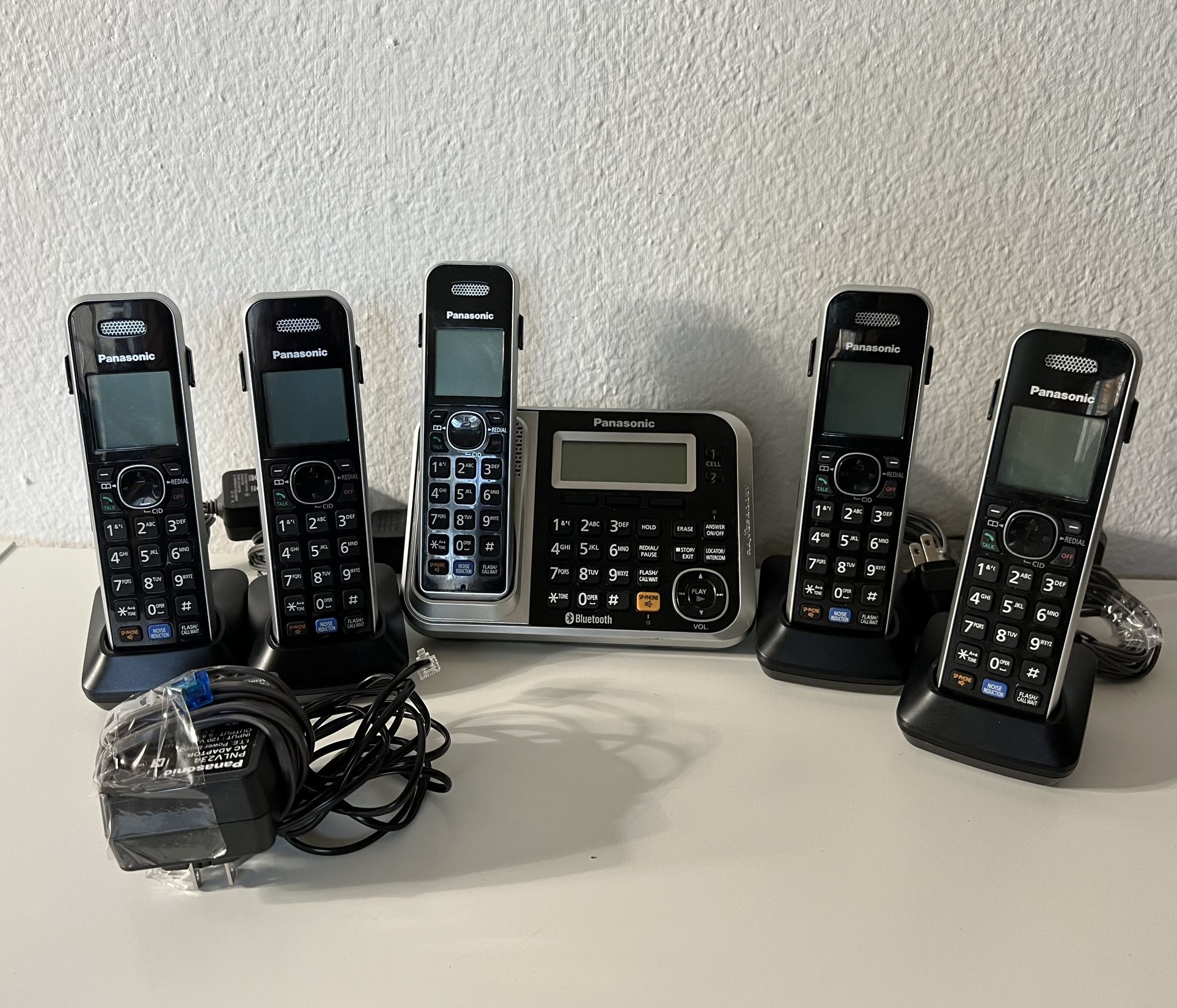 Panasonic PNLC1040 KX-TG7871 Corded+Cordless Bluetooth Handset System Set Phone