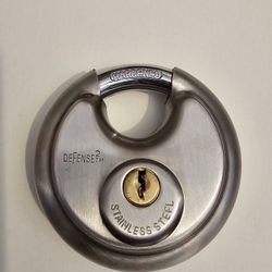 STAINLESS STEEL DISC PADLOCK