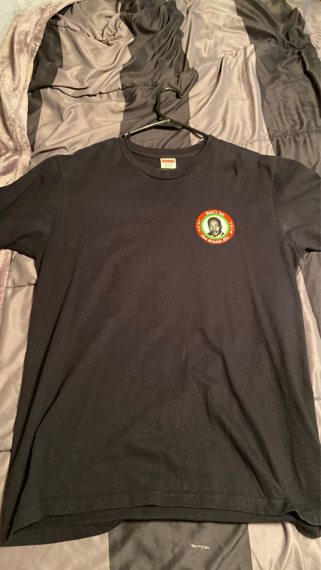 Supreme MLK t shirt size medium