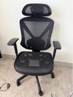 Brand New ergonomic Full Mesh chair  ( bought 20 days Ago.) Moving out sale .