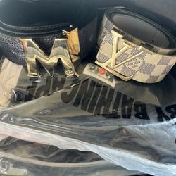 Belts And Bape Shirts 