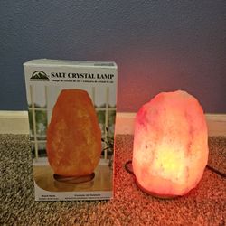 New In Box Himalayan Salt Lamp