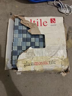 Datile Mosaic Glass 1x1 Tile Sheets 10 Sq. Ft. READ DESCRIPTION