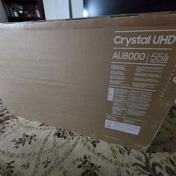 Samsung Tv 55 Crystal UHD AU8000.