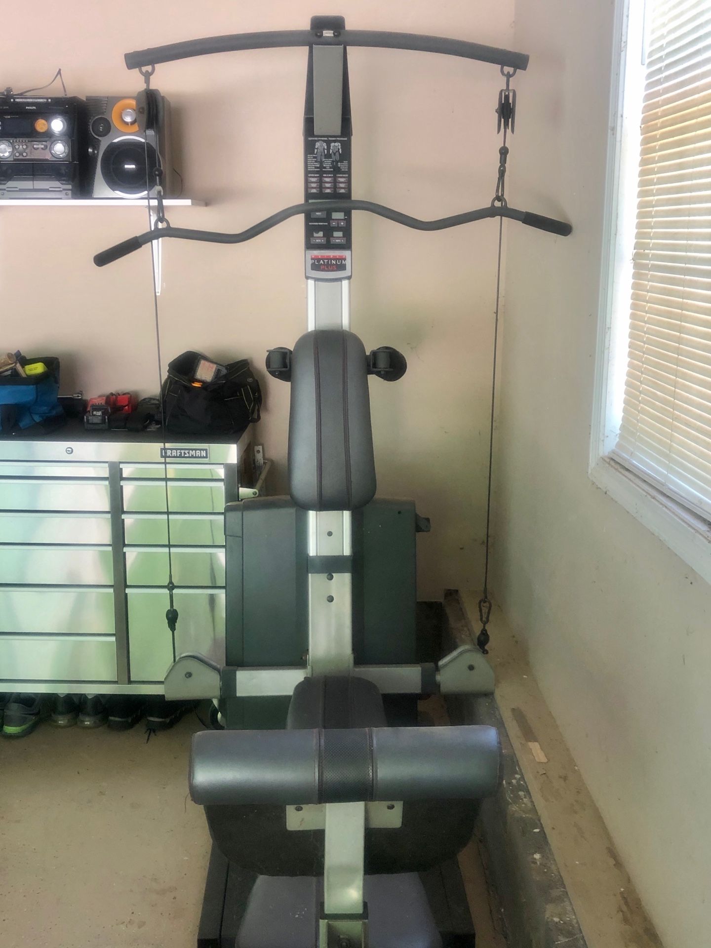 Weider platinum plus home gym