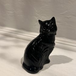 Vintage Avon Black Kitten Little Cologne Perfume Bottle (1970’s)