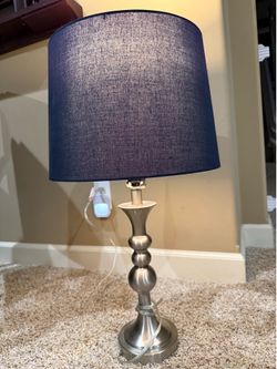 Beautiful lamp and shade