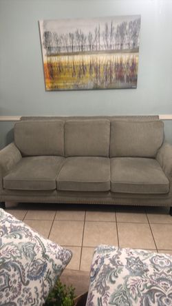 Sofa and love seat