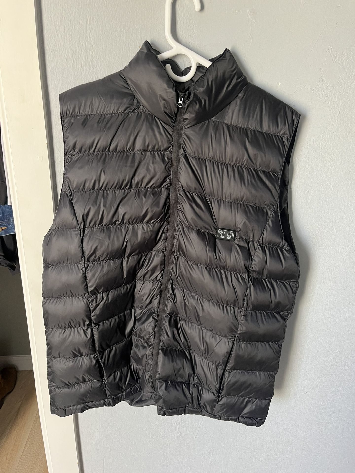 Black Puffer Vest