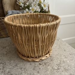 Woven Planter Basket $8