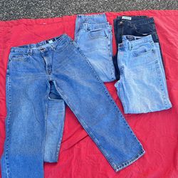 Men Jeans Sz 38x30 Good Condition Eddie Bauer & Arizona