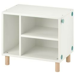 IKEA SMUSSLA Bedside table/shelf unit, white

