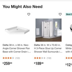 Enclosed Shower From Home Depot