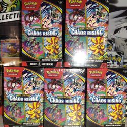 Chaos Rising Booster Bundles Lot Of 5