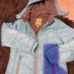 Like New Turquoise Winter Jacket Size 16