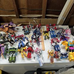 Transformers Toys Lots Of Them 