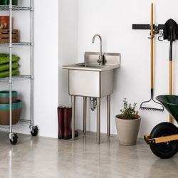 Stainless Steel Utility Sink