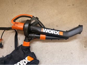 Worx WG500 3 in 1 Leaf Blower, Vacuum, Mulcher